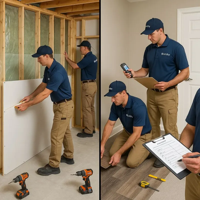 Repairs and Reconstruction process in Sauk Centre, MN