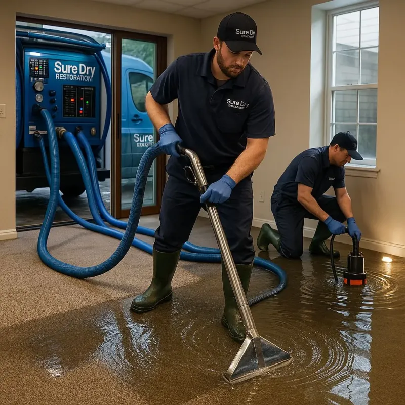 Water Extraction and Removal process in Sauk Centre, MN